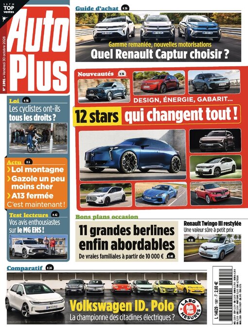 Cover image for Auto Plus France